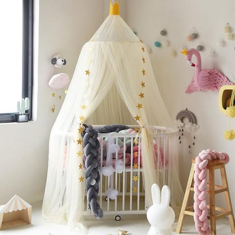 Children's Mosquito Net Baby Crown Army Mesh Bed Tent Tent Star Ornaments