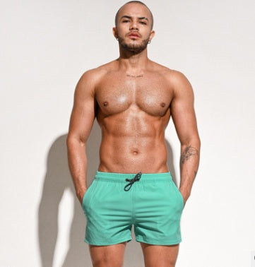 Fashion Casual Four-Way Stretch Loose Swimming Shorts