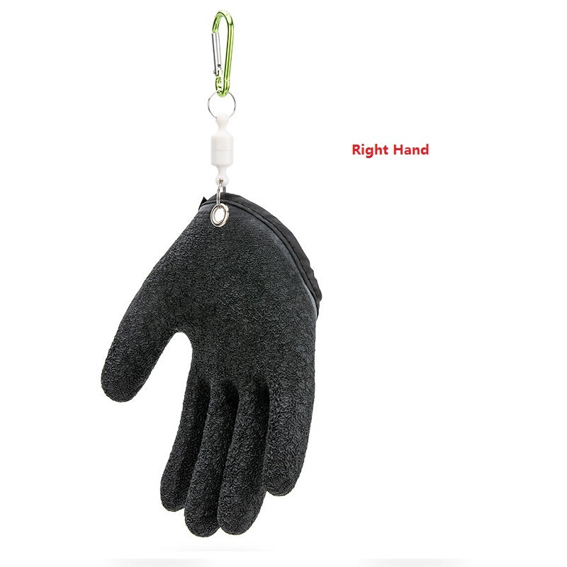 Professional Anti-Slip Fishing Gloves – Puncture & Cut Resistant – Left/Right Hand – Latex Grip for Catching Fish, Hunting & Outdoor Use