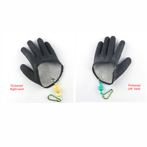 Professional Anti-Slip Fishing Gloves – Puncture & Cut Resistant – Left/Right Hand – Latex Grip for Catching Fish, Hunting & Outdoor Use