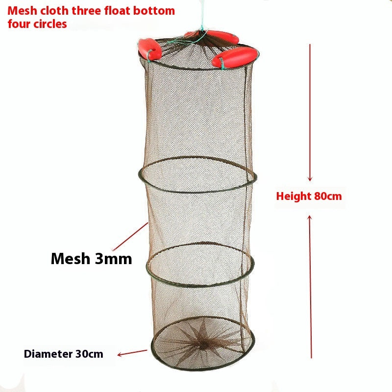 Basket Shrimp Cage – Fish & Shrimp Breeding Protection Mesh – Durable Aquatic Trap for Ponds, Tanks & Aquaculture