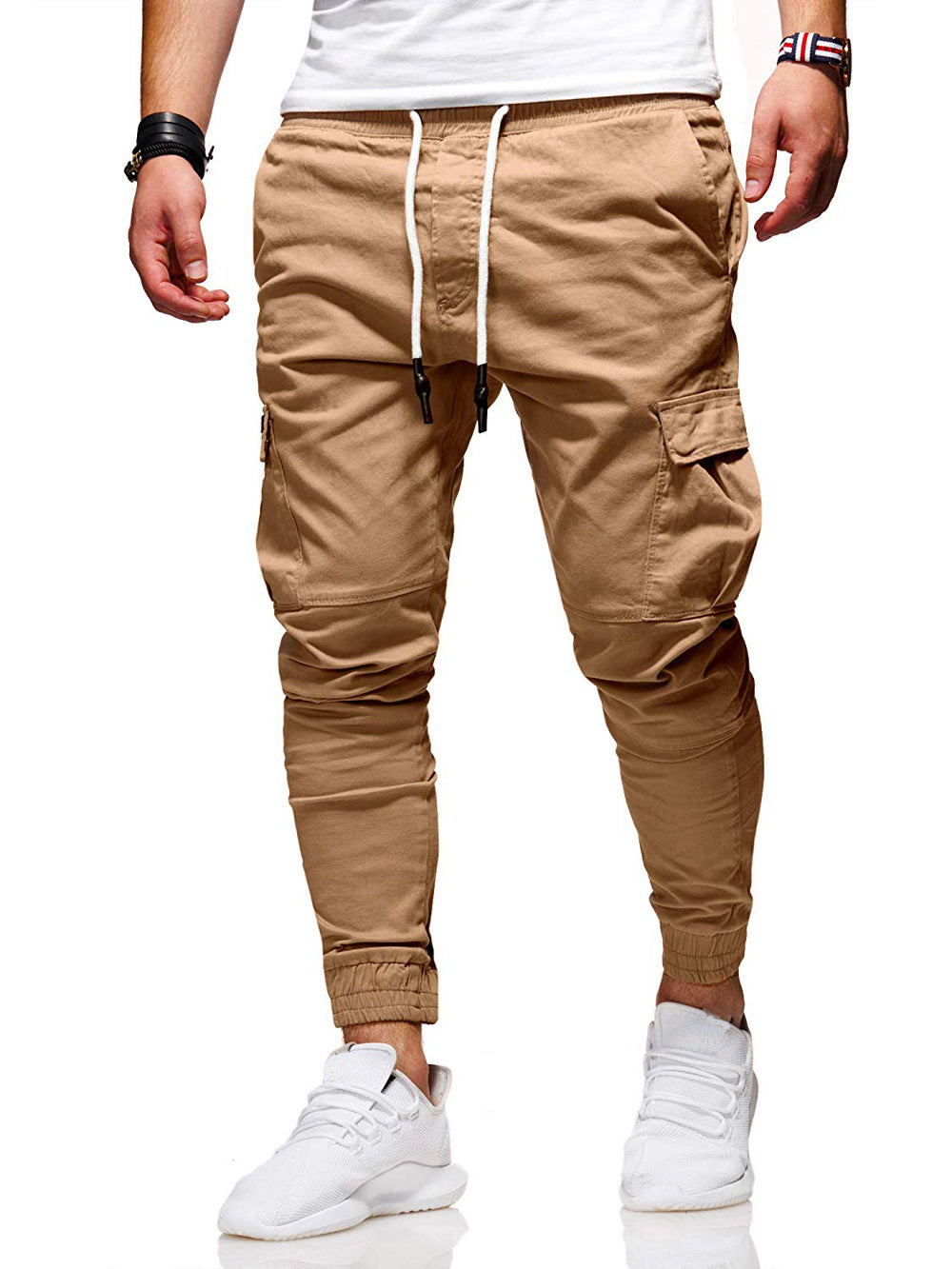 Casual Pants Overalls Multi-pocket Trousers