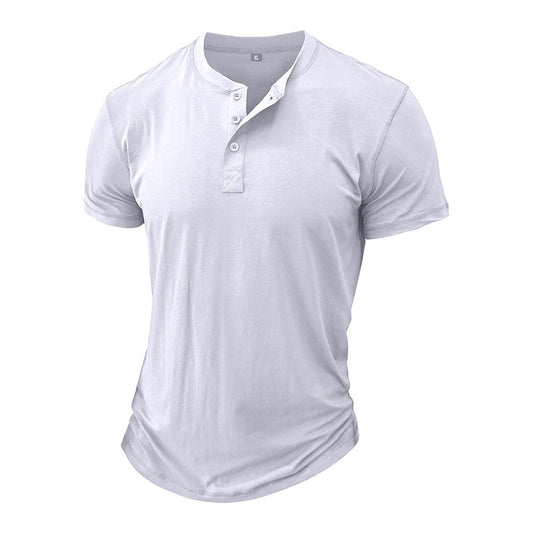 Men's Short-sleeved T-shirt With Round Neck