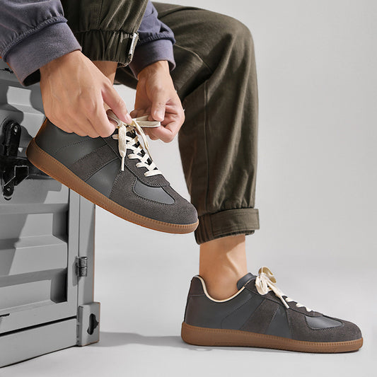 Soft Bottom White Shoes Retro Sports Casual