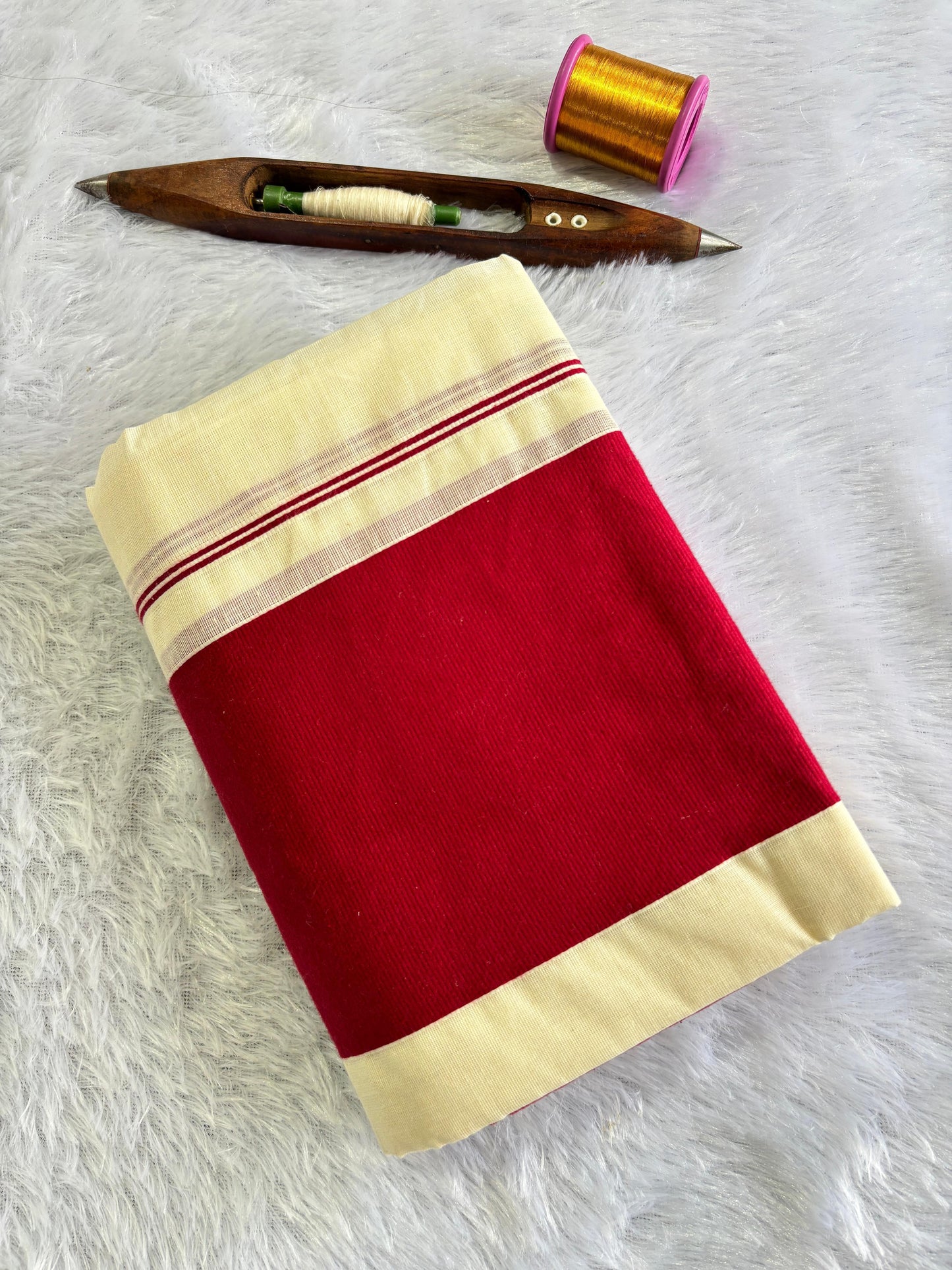 Big Kattikara Set Mundu – Traditional Kerala Elegance in Premium Cotton