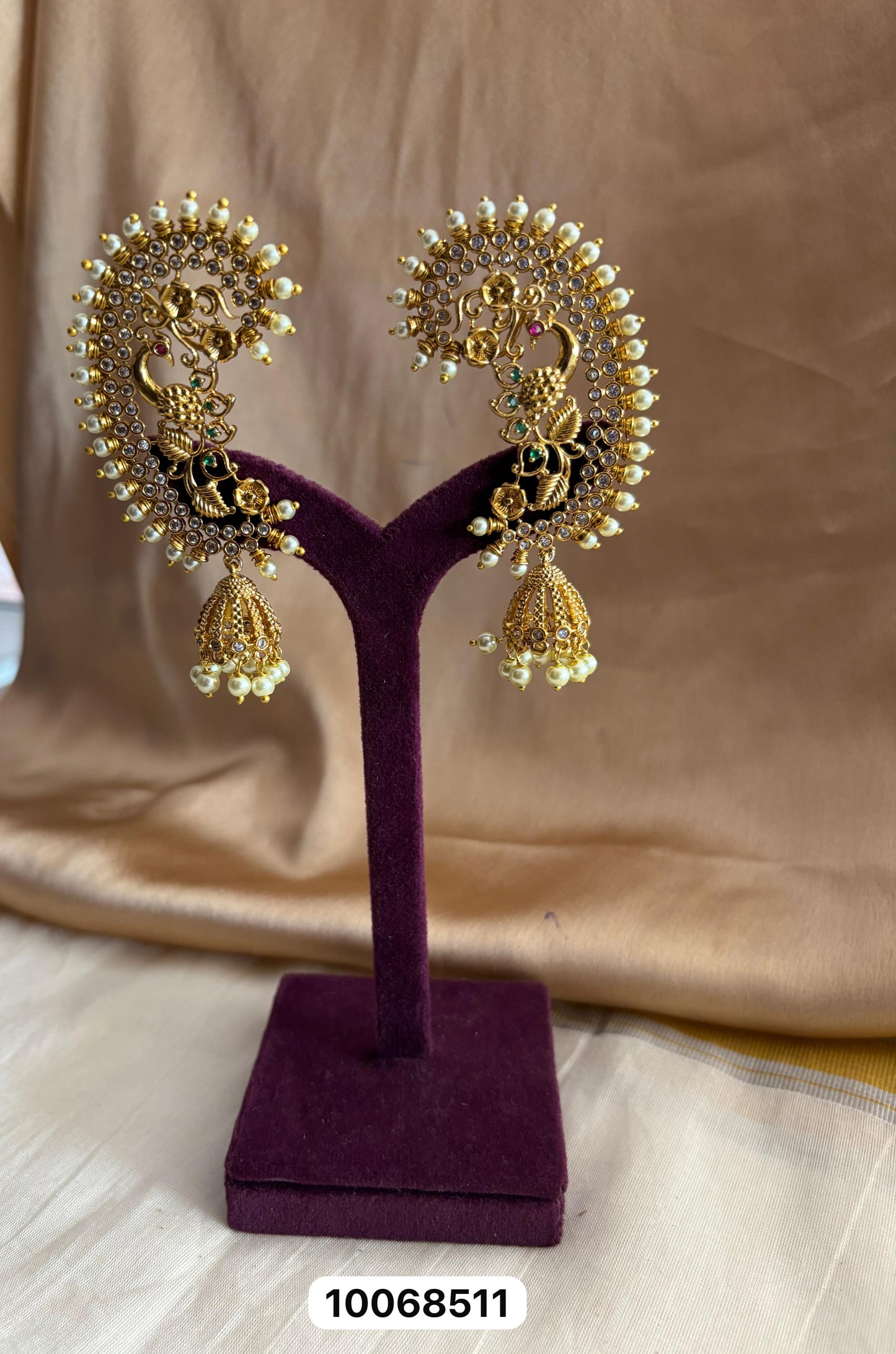 Matte Gold Earrings