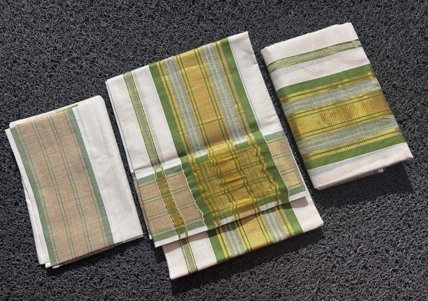 Manve Premium Kara Kasavu Set Mundu – Cotton