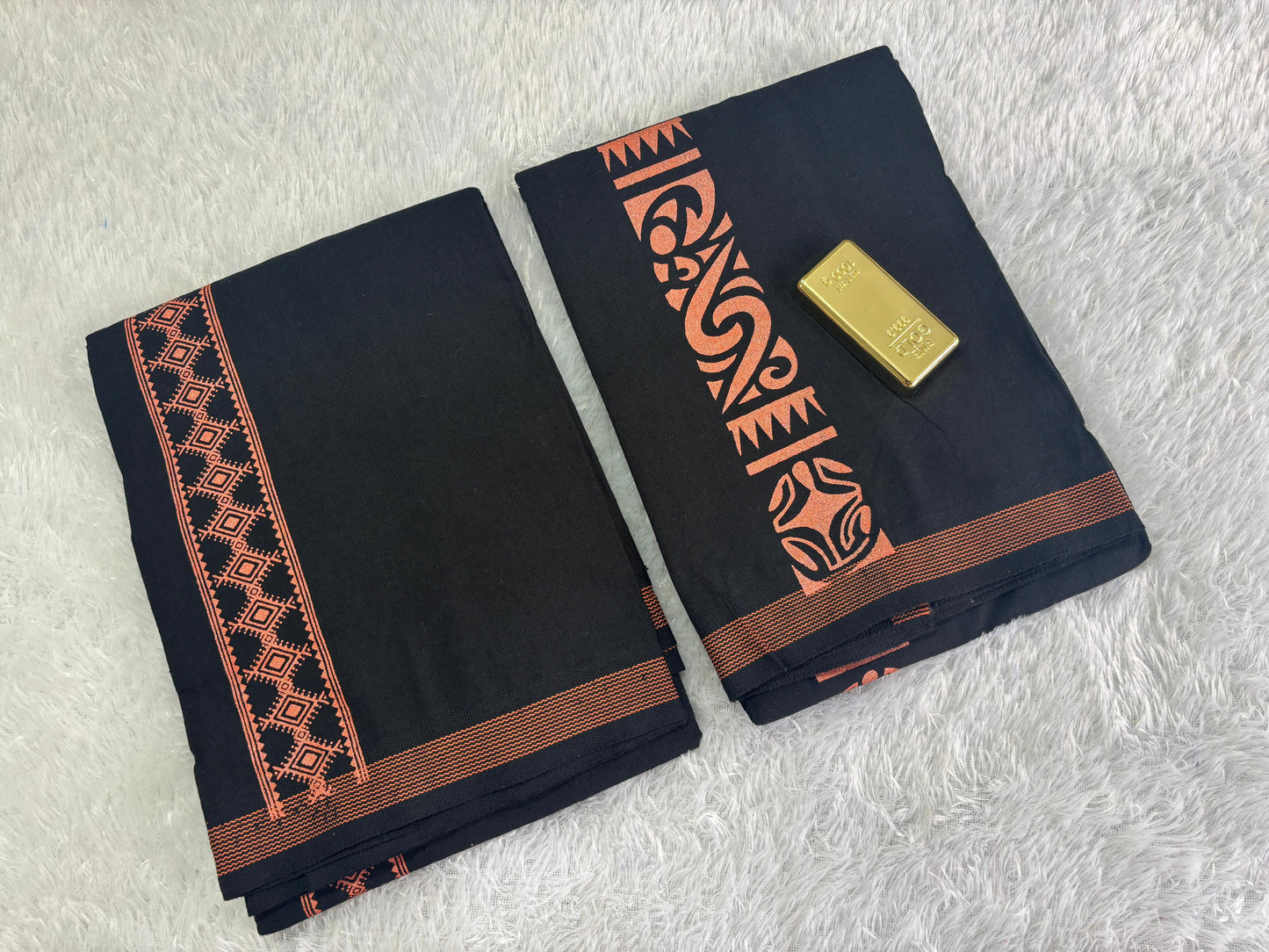 Tribal Printed Dhothi – Premium Cotton | 2.00 mtrs | Velocentra Hub