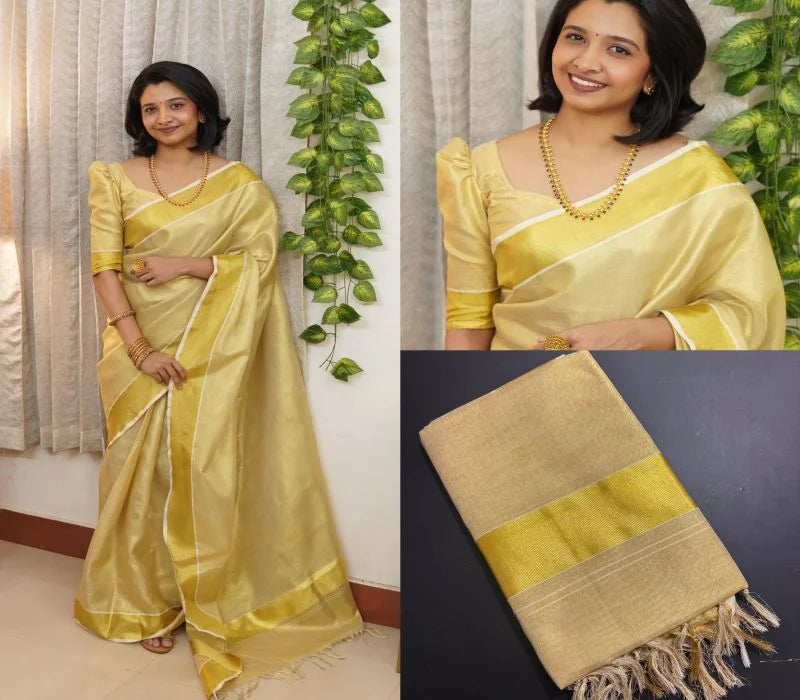 Elegant Sarees – Premium Ready-to-Wear Tissue Sarees Online