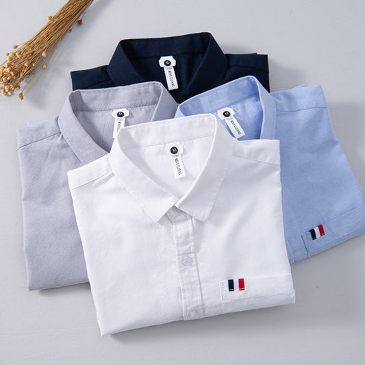 Summer And Spring New Men Casual Short-sleeved Shirt