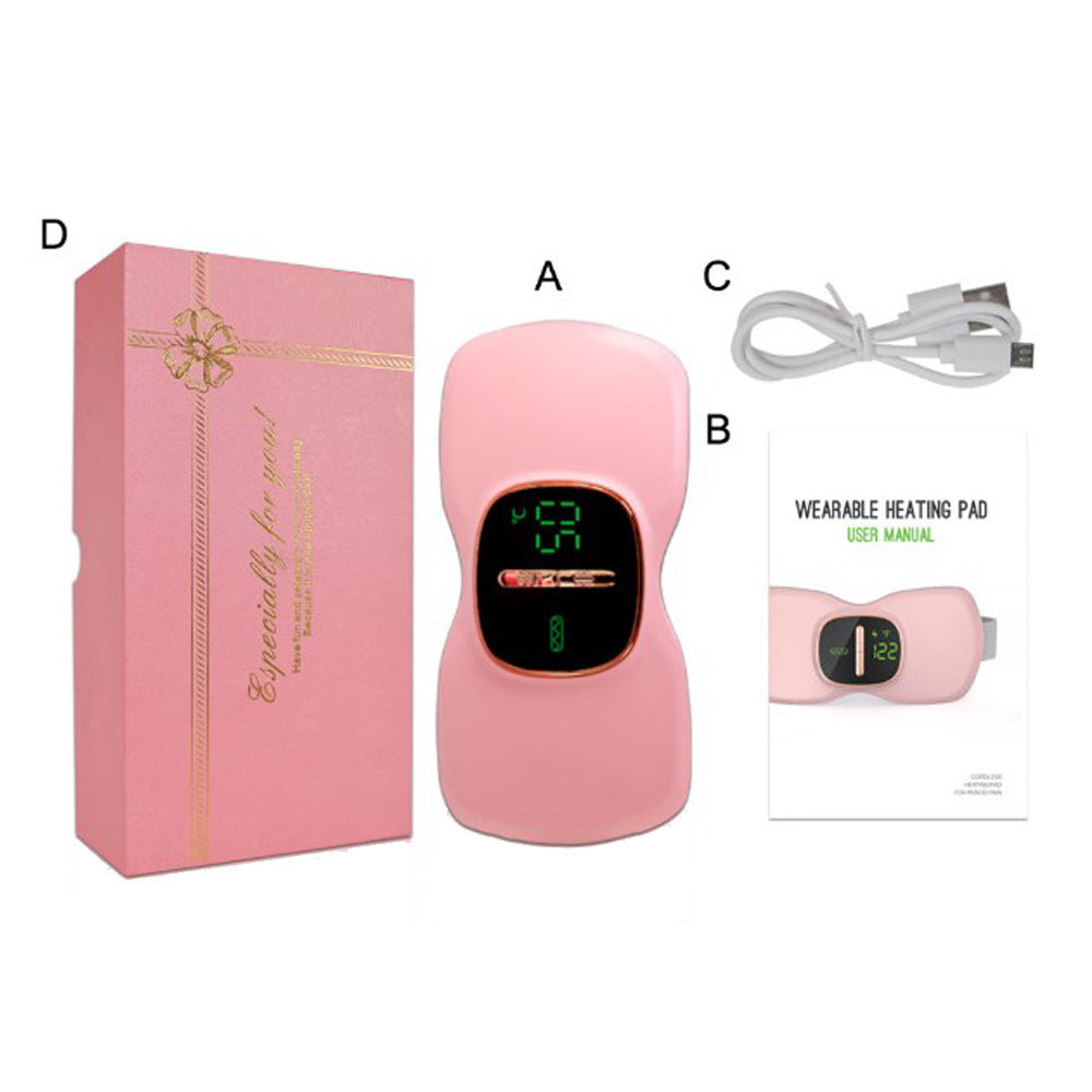 Female Menstrual Period Dysmenorrhea Massage Warming Belt