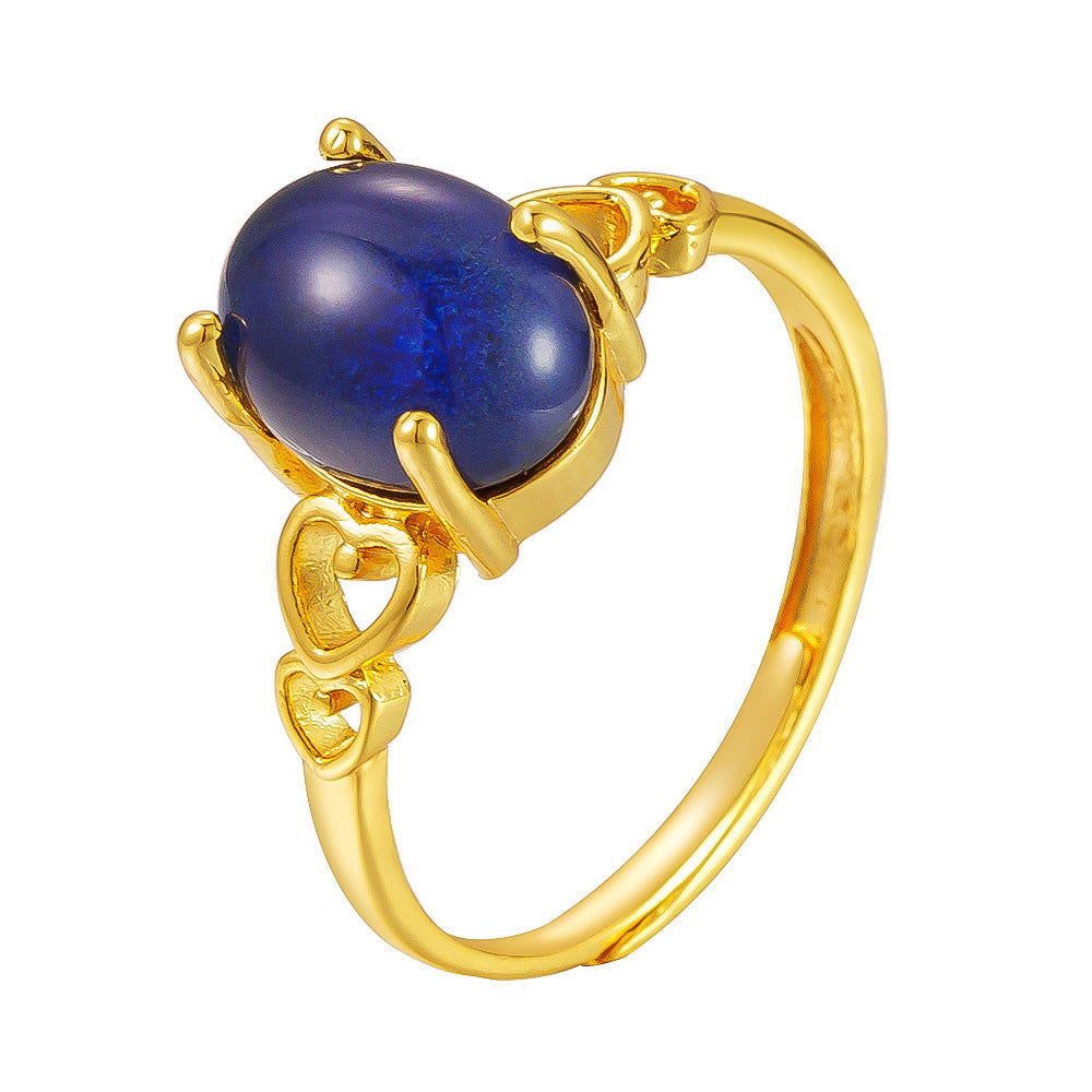 Oval Egg Surface Temperature-sensitive Ring Opening Size Adjustable