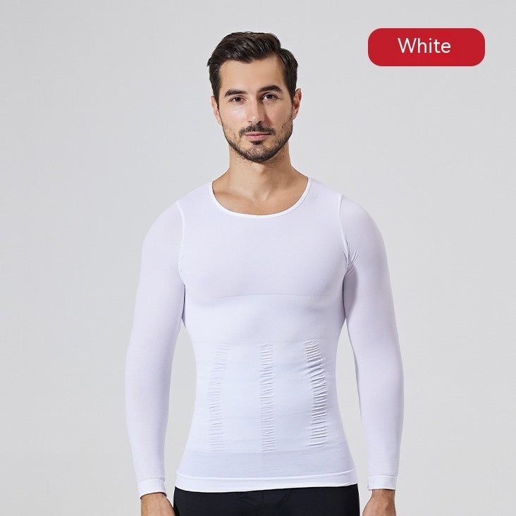 Men's Fashion Casual Body Shaping Long Sleeve