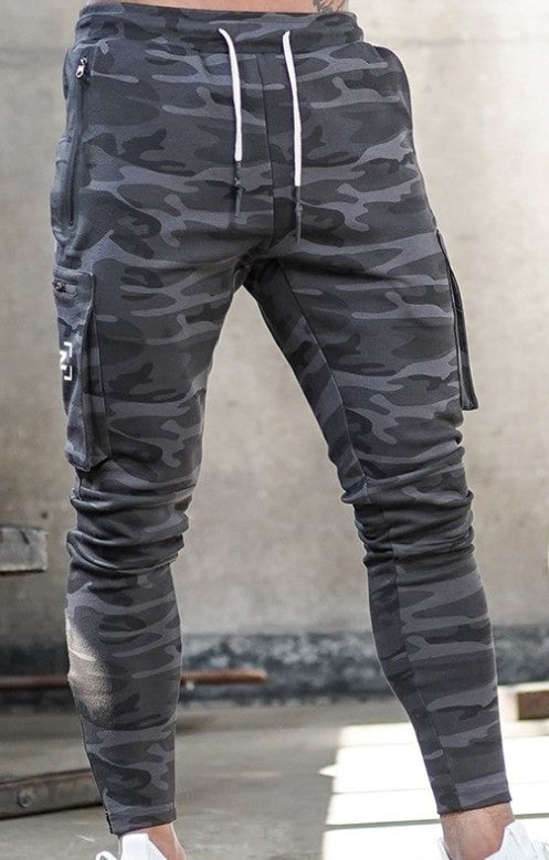 Brother Sports Overalls Men's Camouflage Fitness Pants