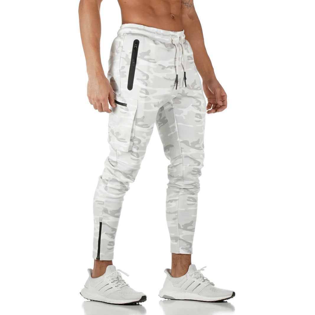 Brother Sports Overalls Men's Camouflage Fitness Pants
