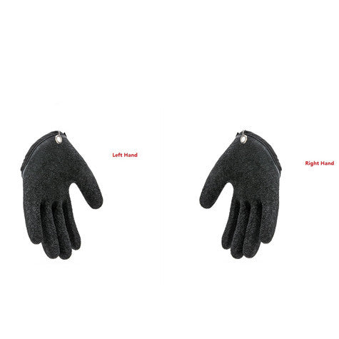 Professional Anti-Slip Fishing Gloves – Puncture & Cut Resistant – Left/Right Hand – Latex Grip for Catching Fish, Hunting & Outdoor Use