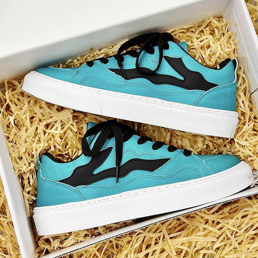 Sports Black Trend Flat Shoes