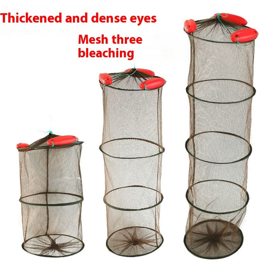 Basket Shrimp Cage – Fish & Shrimp Breeding Protection Mesh – Durable Aquatic Trap for Ponds, Tanks & Aquaculture