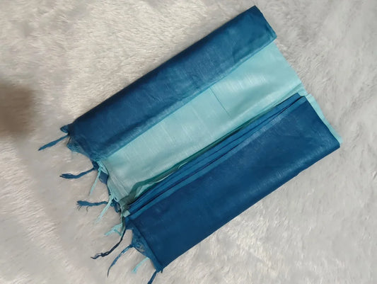 Premium Blue Cotton Saree – 6.25 Mtrs | Traditional & Elegant Look