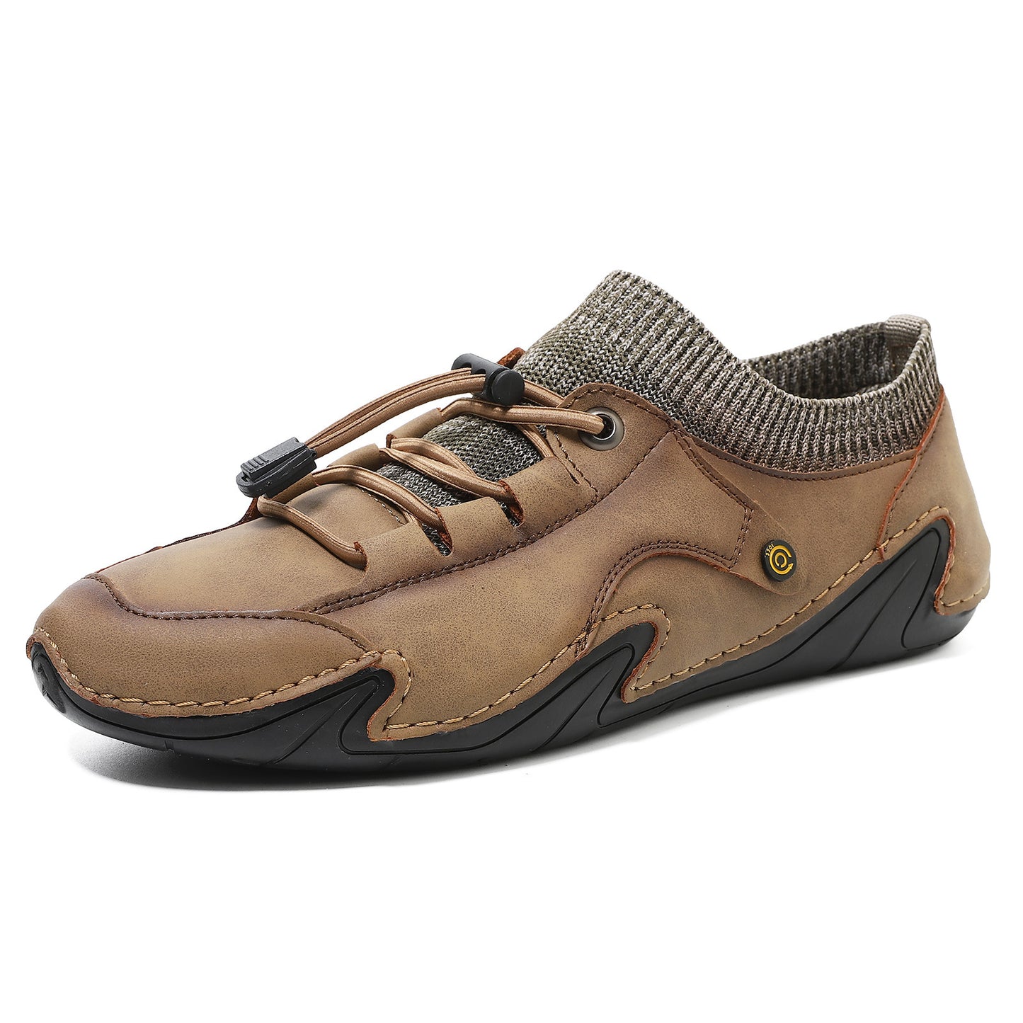 Men's Gommino Casual Leather Shoes Men's Soft Bottom Octopus Outdoor Driving Shoes Men's
