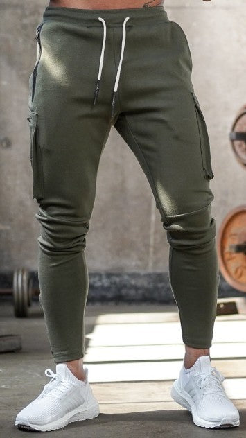Brother Sports Overalls Men's Camouflage Fitness Pants