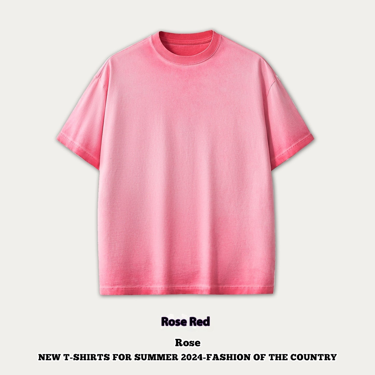 Street Dopamine Pure Cotton Washed Old Short Sleeve