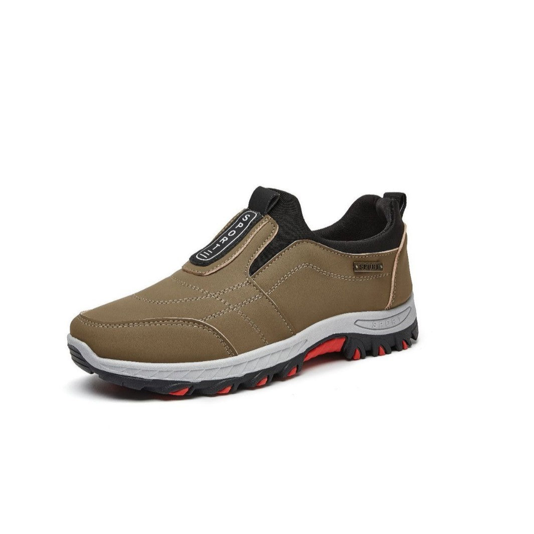 Men's Shoes Autumn And Winter Slip-on Lazy Shoes Non-slip Walking Shoes Soft Bottom Lightweight Sneaker