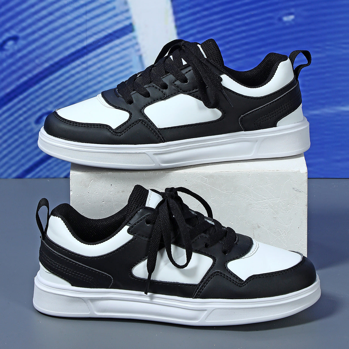 Platform Skateboard Shoes Couple Casual Flat Shoes