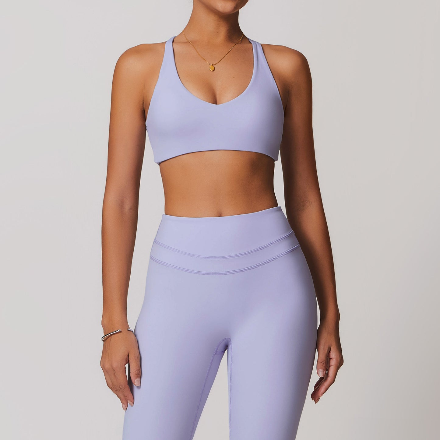 Brushed Tight Back Yoga Bra For Women