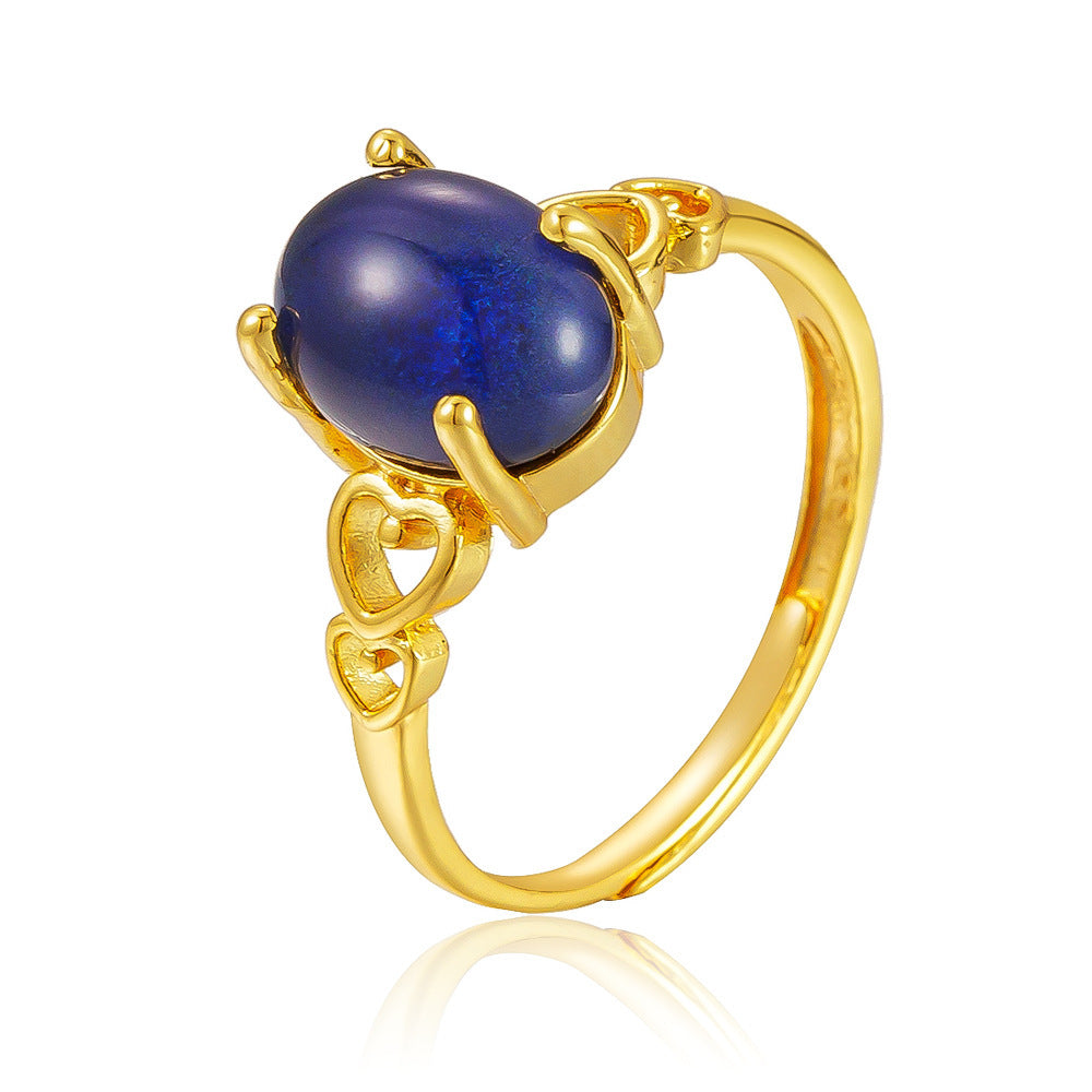 Oval Egg Surface Temperature-sensitive Ring Opening Size Adjustable
