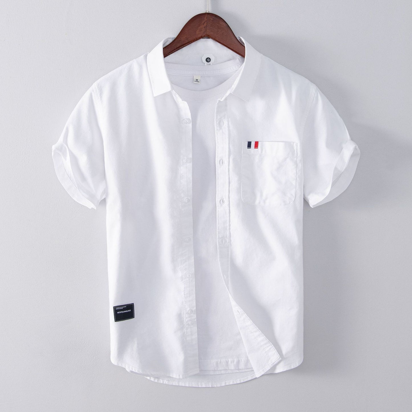 Summer And Spring New Men Casual Short-sleeved Shirt