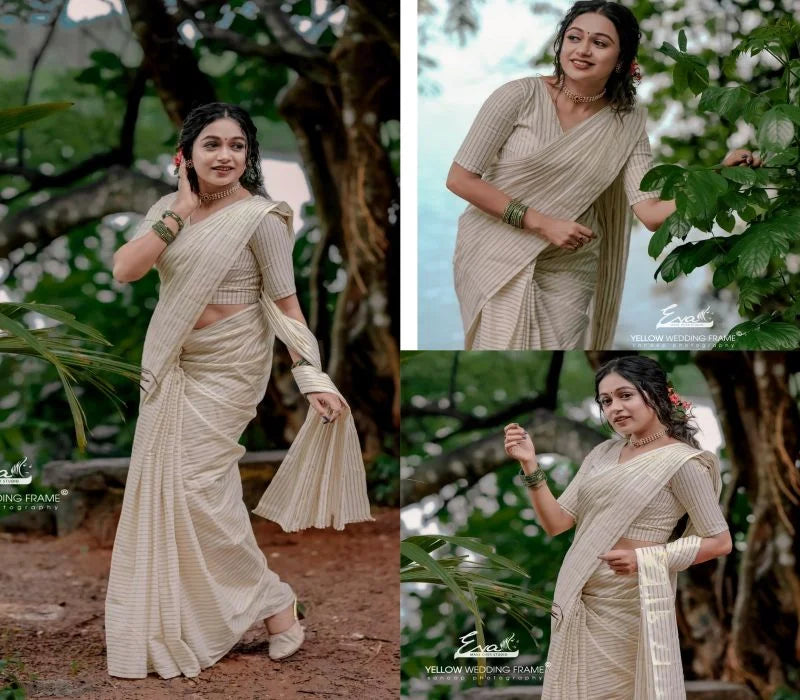 Premium Cotton Saree – 6.25 Meters (VH1006)
