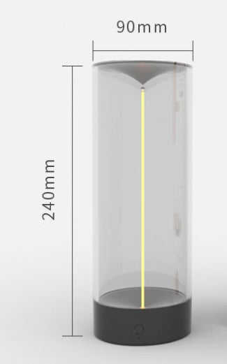 New LED Camping Light Type-c Rechargeable Portable Night Light With High Transparency And Anti Drop Creative Atmosphere light