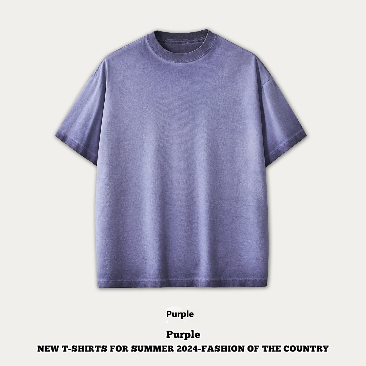 Street Dopamine Pure Cotton Washed Old Short Sleeve