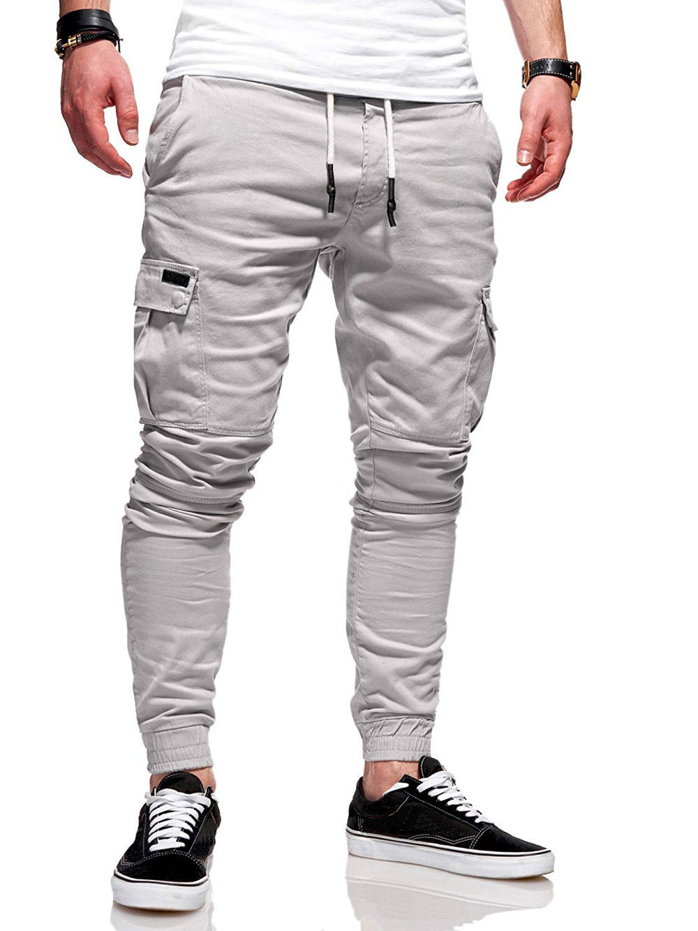 Casual Pants Overalls Multi-pocket Trousers