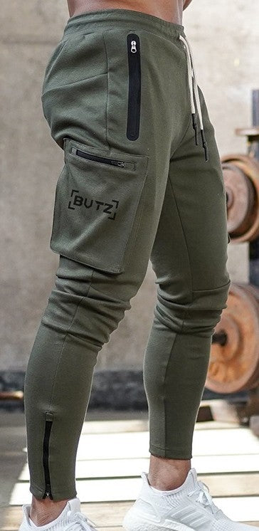 Brother Sports Overalls Men's Camouflage Fitness Pants