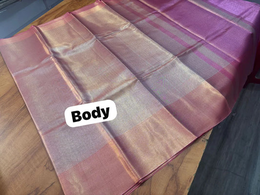 Premium Banarasi Fabric - 6.25 Meters - Gold Color