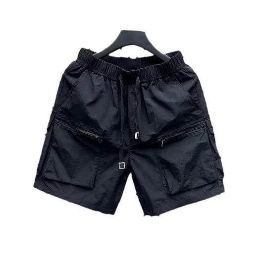 Men's Sports Thin Section Loose Casual Quick-drying Fifth Pants Cargo Shorts