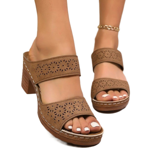Plus Size Sandals Breathable Lightweight One-word