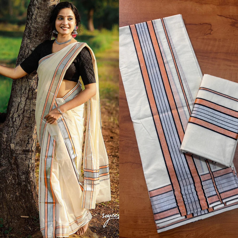 Premium cotton Kerala saree ( VH1032)