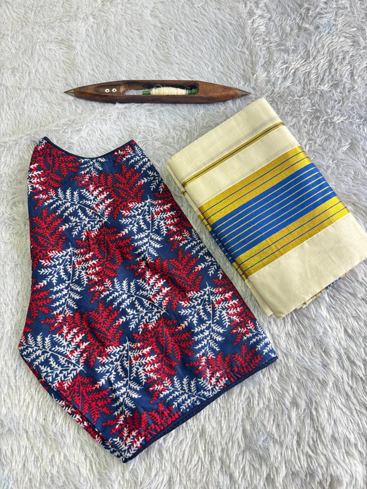 Premium Readymade Blouses for Sarees & Set Mundu – Custom Fit & Traditional Style