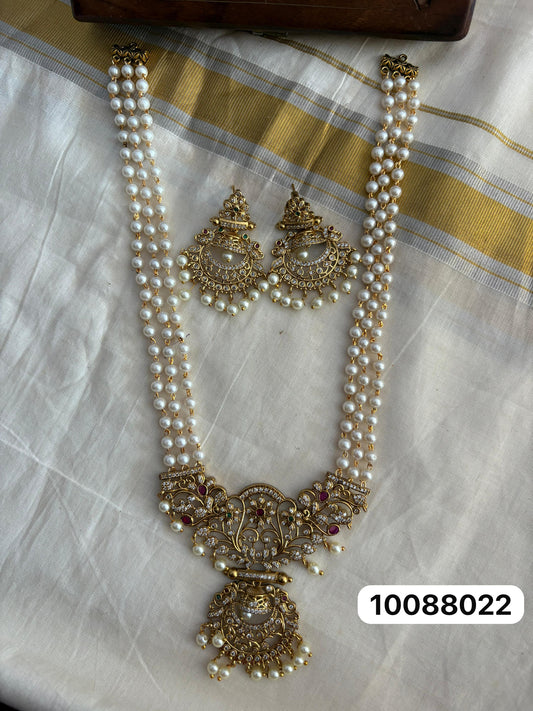 Parvathi Neck Set – Matte Gold Finish