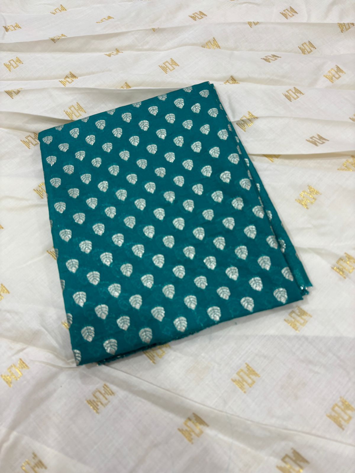 Banarasi Blouse Butta Stitched Skirt Set – Premium Cotton & Brocade | Velocentra Hub