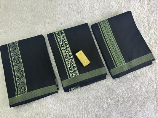 Tribal Printed Dhothi – Premium Cotton | 2.00 mtrs | Velocentra Hub