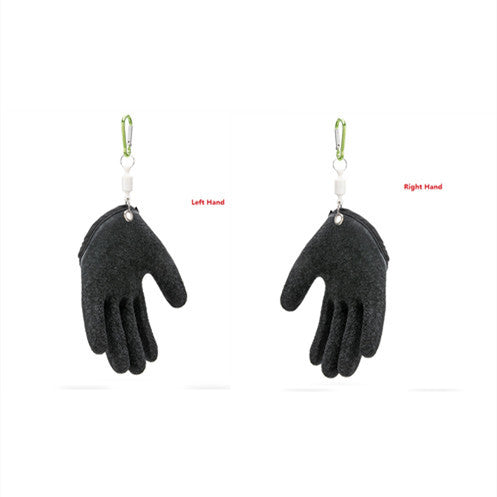 Professional Anti-Slip Fishing Gloves – Puncture & Cut Resistant – Left/Right Hand – Latex Grip for Catching Fish, Hunting & Outdoor Use