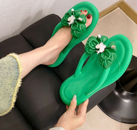 EVA Non-slip Wear-resistant Fashion All-match Women's Outdoor Slippers