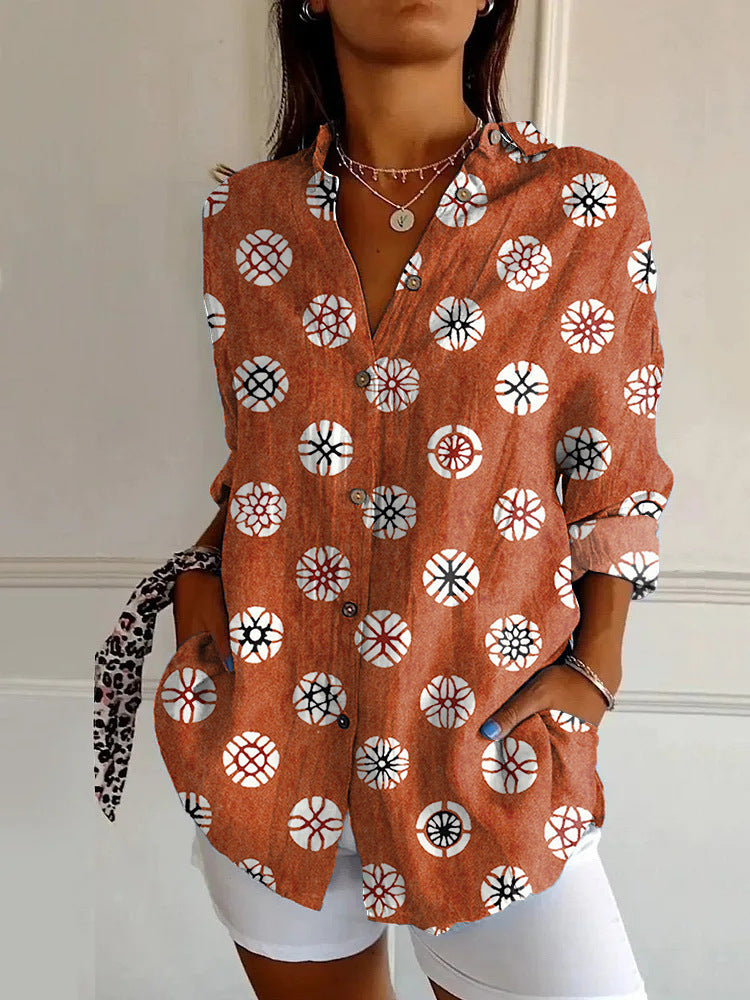 Women's Fashion Summer Pattern Printed 3D Shirt