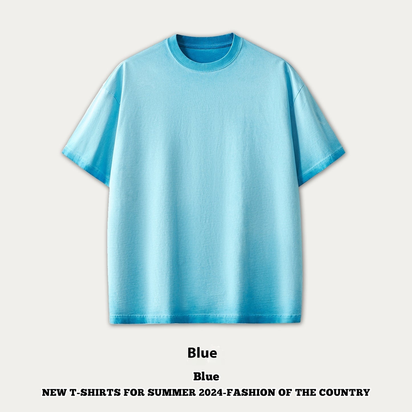 Street Dopamine Pure Cotton Washed Old Short Sleeve