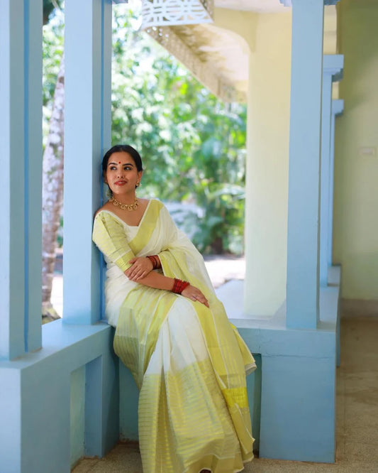 Premium Cotton Saree – 6.25 Meters (VH1054)