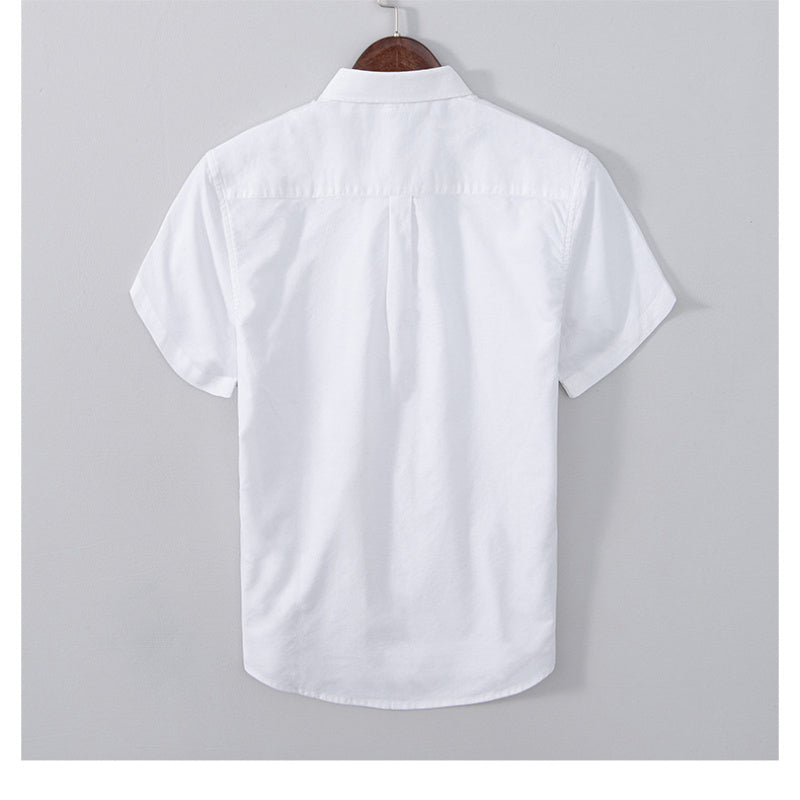 Summer And Spring New Men Casual Short-sleeved Shirt